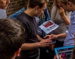 Puzzeltocht met IPad