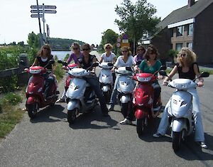 Scootertocht Volendam